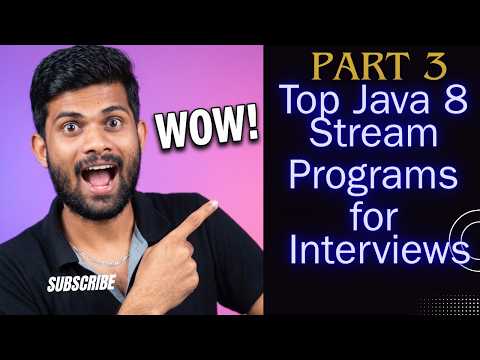Top Java 8 Stream Programs Part 3 Javainterview Codewithdivakar Java8