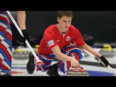 CURLING:  NOR-SUI World Junior Chps 2014 - Men Semi