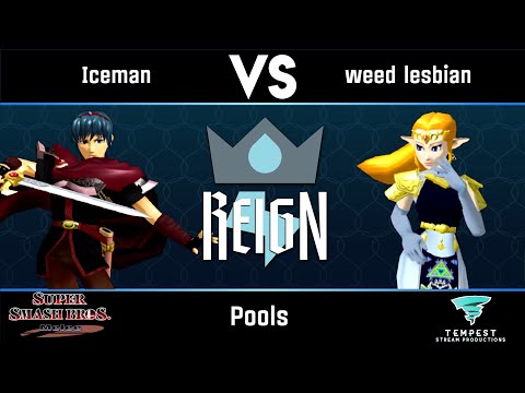 Iceman (Marth) VS weed lesbian (Zelda) - Pools Winners Semifinals - Reign 5