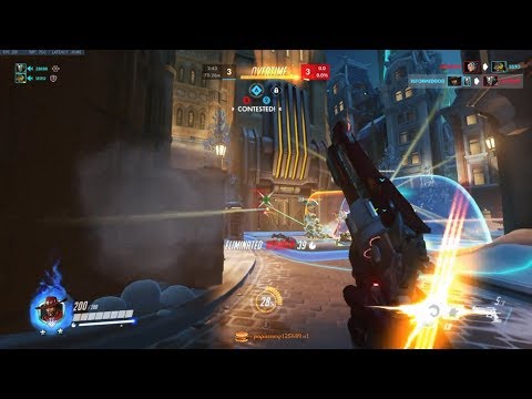 Overwatch Dafran Hardcore Carry Flex DPS Gameplay With 55 Elims!