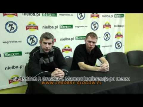 Pomeczowe wypowiedzi trenerów Nielby i Chrobrego 24.03.2012 (0-1)