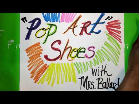 ART   POP ART SHOES Demo