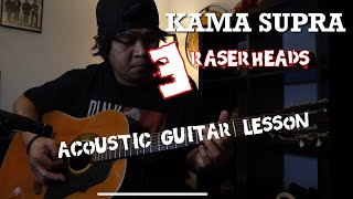 ERASERHEADS - Kama Supra acoustic guitar lesson 🎸🤘🏽