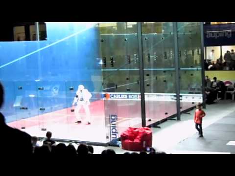 squash Belgium - Exhibition Casteleyn Galifi Nicol Park - Feb. 2011 - Part 1