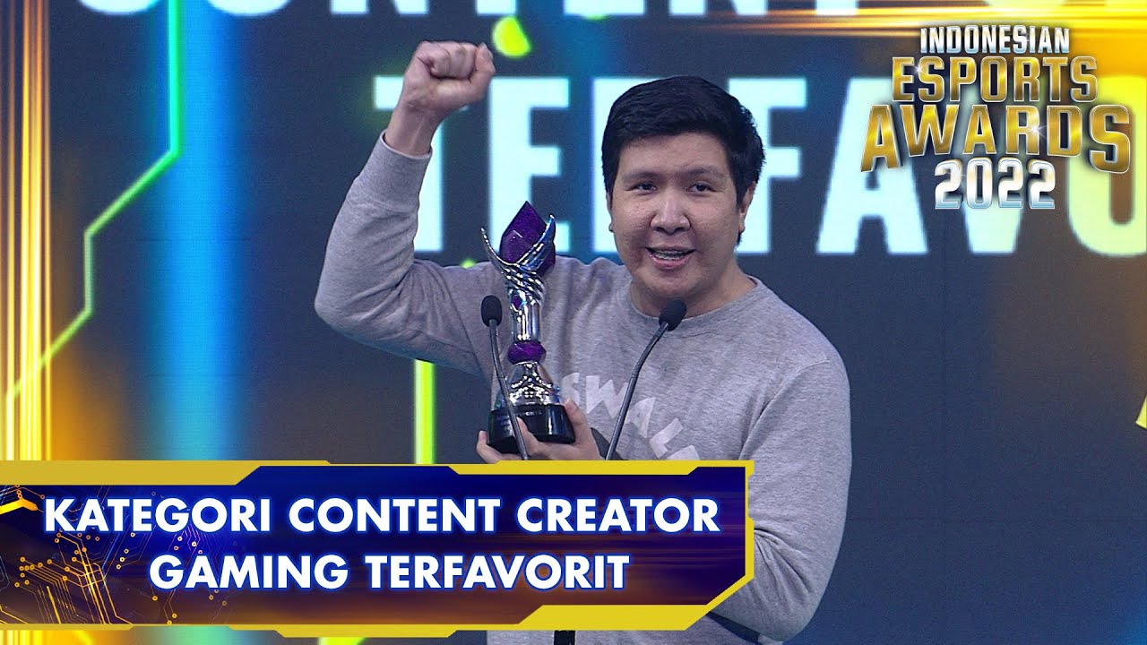 Content Creator Gaming Terfavorit | Indonesian Esports Awards 2022