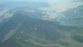 preview picture of video 'Lhasa (Tibet) from airplane 3 - almost arrived in Kathmandu (Nepal)'