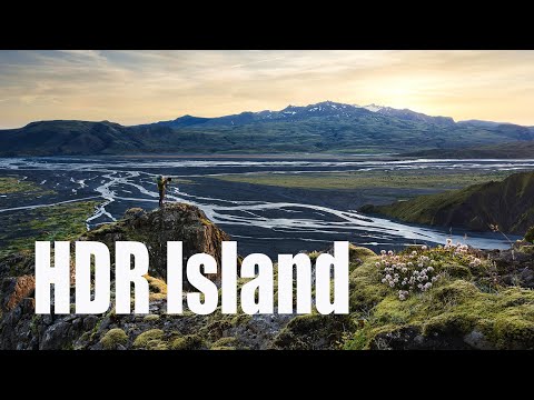 Luminar HDR - Sonnenaufgang fotografieren in Island