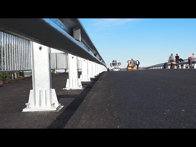 Капитальный ремонт виадука в Мегете  на финишной прямой