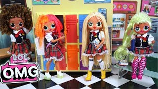 Download lagu LOL OMG Doll Family First Day of High School Morning Routine - Barbie Classroom mp3