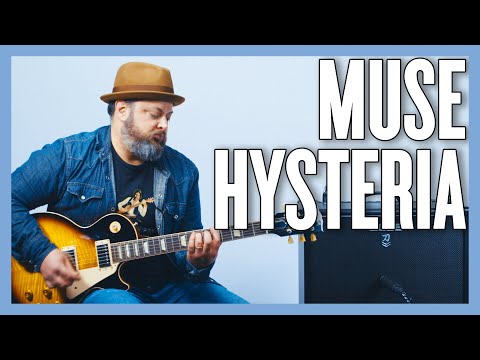 Muse Hysteria Guitar Lesson + Tutorial