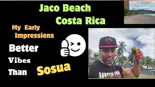 Costa Rica Has Better Vibes than Sosua - My 1st Impressions Of Jaco Beach 🇨🇷