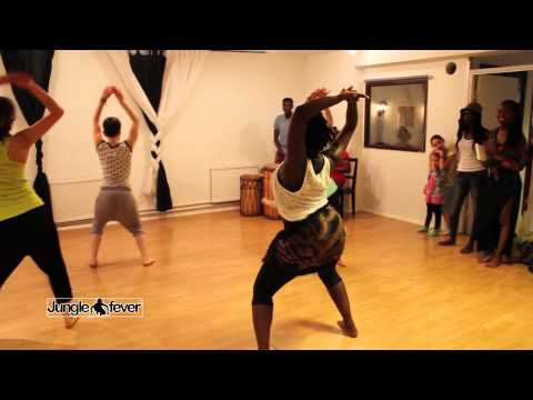 African dance with live drums -  Choreo by Recheal junglemoves
