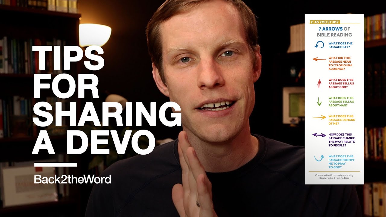 How to Share a 5 Minute Devotional // Tips for Study and Presentation