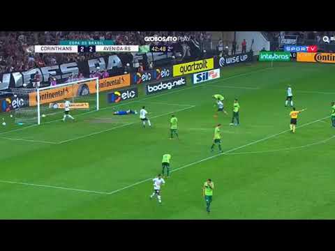 Gol do Júnior Urso Corinthians 3x2 Avenida