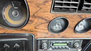 1972 Mercury Cougar XR7 Convertible - Cold Start