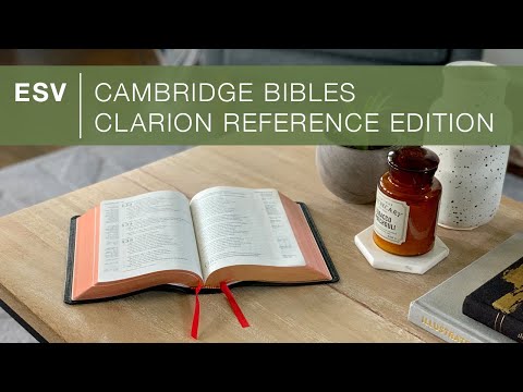 Cambridge ESV Clarion Reference Edition — Review