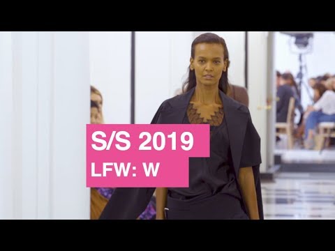 Victoria Beckham Spring/Summer 2019 Women's Highlights | Global Fashion News