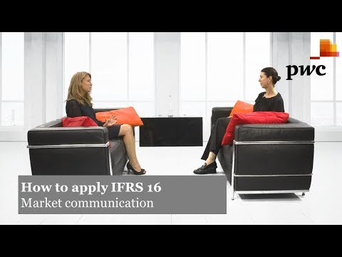 PwC's How to apply IFRS 16 - 10. Market communication