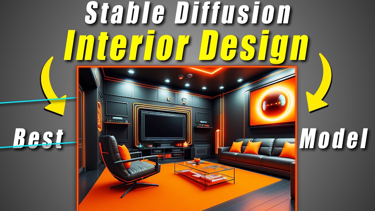 Stable Diffusion Best Model For Interior Designing And Home designing | #stablediffusion Best Model