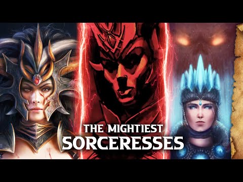 The Most Powerful Sorceresses in Warhammer - Total War: Warhammer 3 - Warhammer Fantasy Lore