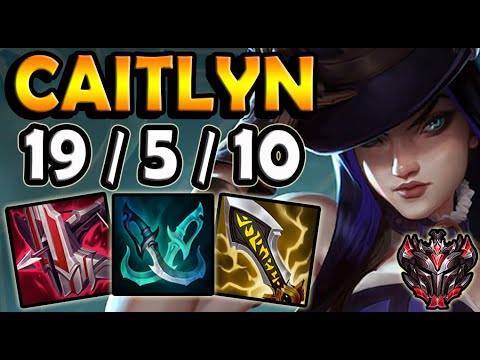 CAITLYN vs DRAVEN [ ADC ] Lol NA Grandmaster ✅