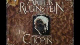 Arthur Rubinstein - Chopin Nocturne Op. 9, No. 1 in B flat