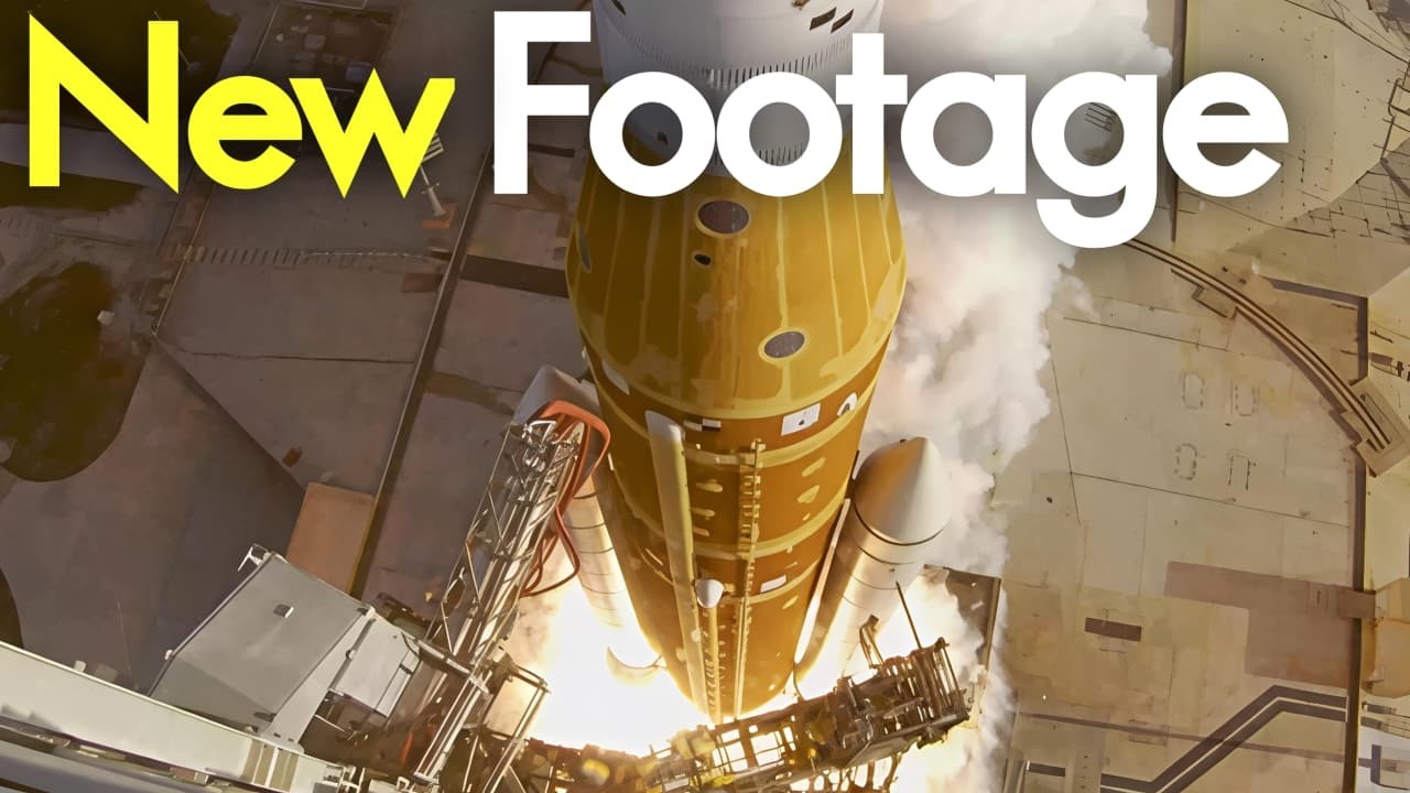 Artemis II SLS Rocket Unseen Onboard Camera Footage Finally Out! Witness the SRB's Flexing! - YouTube