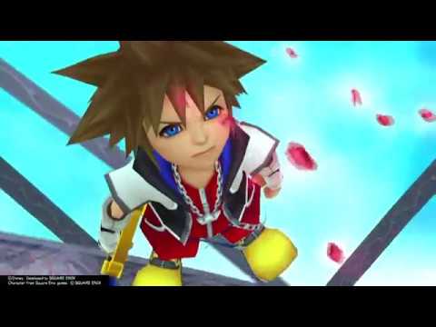 Kingdom Hearts Re:Chain of Memories (PS4) Cutscene #55 Marluxia Defeated