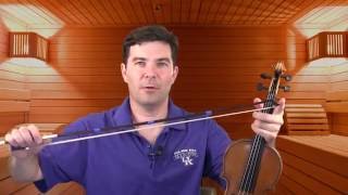 The one-minute bow: beautiful violin tone with Son Filé