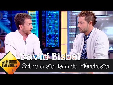 Las emotivas palabras de David Bisbal tras el atentado de Mánchester - El Hormiguero 3.0