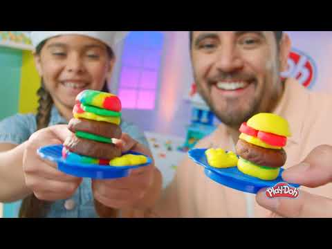 Plastilino rinkinys Play-Doh Chef's Restaurant Playset F8107 video