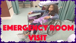 EMERGENCY ROOM VISIT ~ X-RAY, WHEELCHAIR, CRUTCHES Oh my! Family Vlog