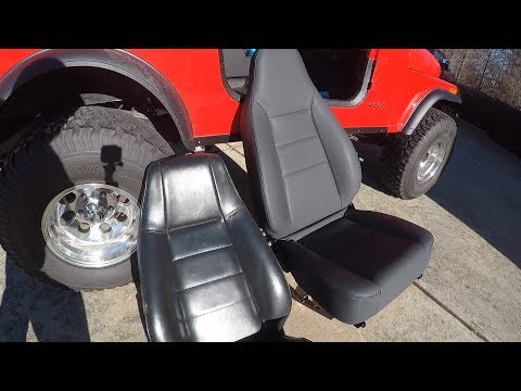 Jeep CJ7 Update 18 - Seat Installation Part 2