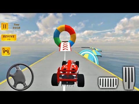 Formula Ramp Car Stunts Impossible Tracks Car 3D: Red Formula Unlocked - Android Gameplay 2020