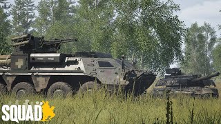 Ukrainian Motorized Platoon Slams into Russian Troops in Gorodok | Eye in the Sky Squad Gameplay
