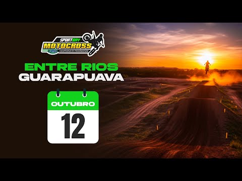 🟢 (AO VIVO) SPORTBAY CAMPEONATO PARANAENSE DE MOTOCROSS - GUARAPUAVA - DOMINGO 12/10