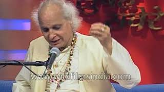 Pandit Jasraj and his melodious Diwali wishes