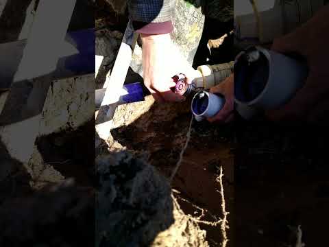 How to FIX PVC PROBLEMS 😀👍🛠 #shorts #how #plumbing Fixing Underground Pipes is difficult