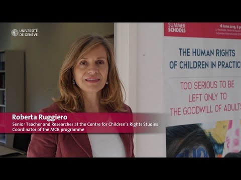 3 minutes with the Master in Children's Rights (MCR) in Valais Campus, University of Geneva