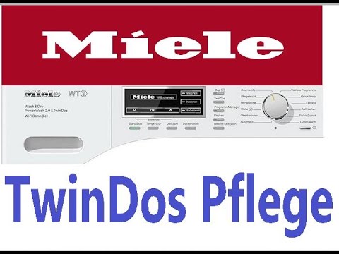 Waschmaschine Miele WTH720WPM TwinDos Pflege starten