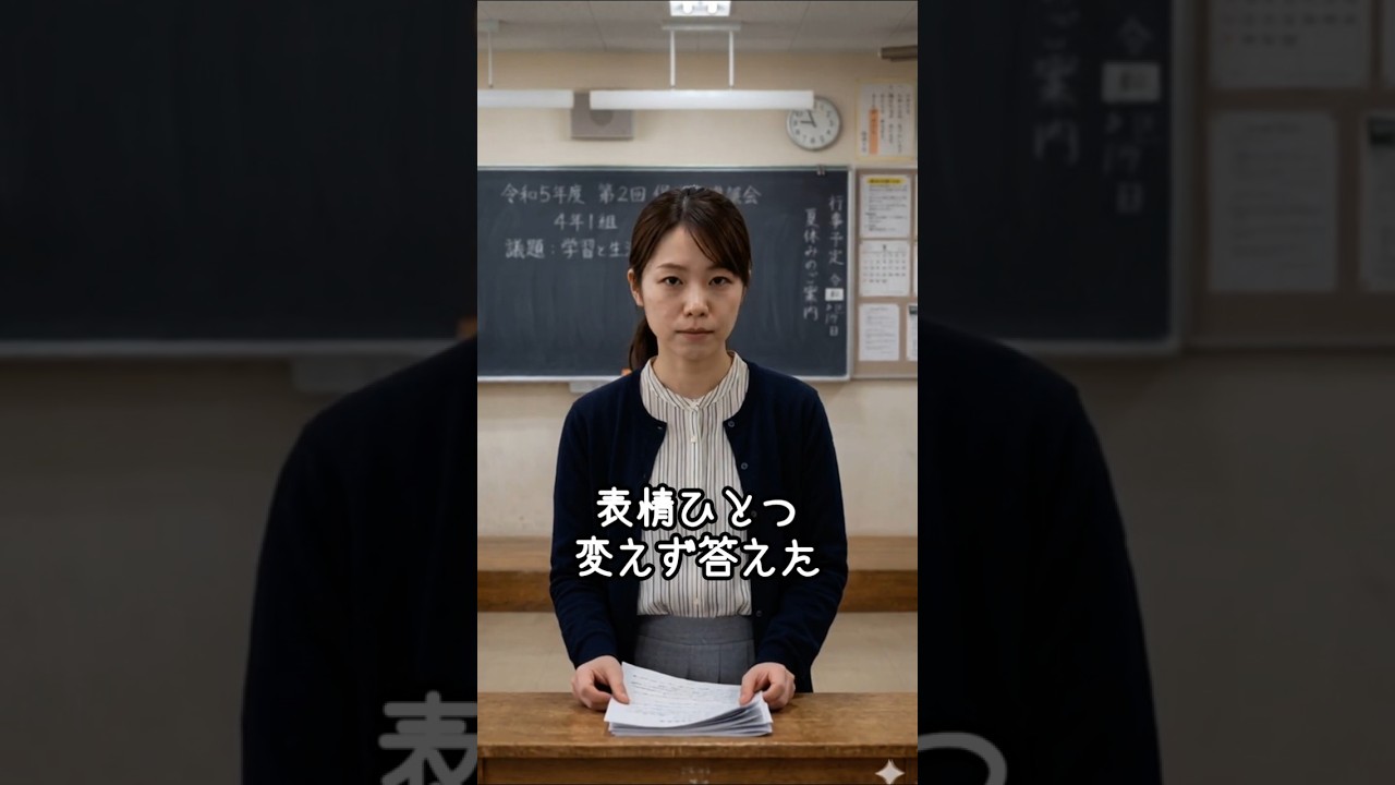 ㊗️10万再生‼️ 爆笑！1分笑劇場 保護者会 編 さえない先生の言葉…