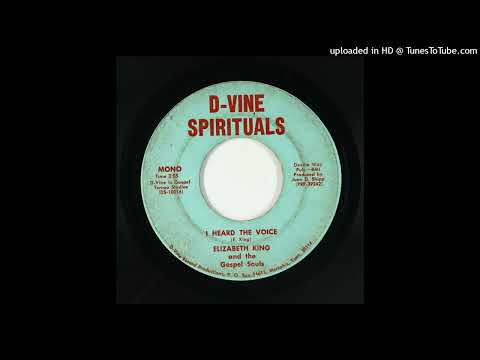 Rare Gospel 45 Elizabeth King - I Heard The Voice