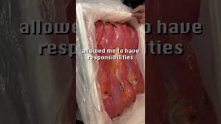 2 month fish butchery internship highlights. #chef #fish #michelin