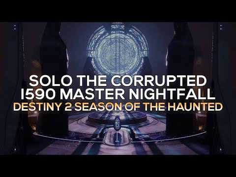 Solo 1590 Master Nightfall The Corrupted (Titan Solar 3.0) [Destiny 2]