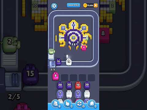 Pixel Flow Level 2362 Walkthrough