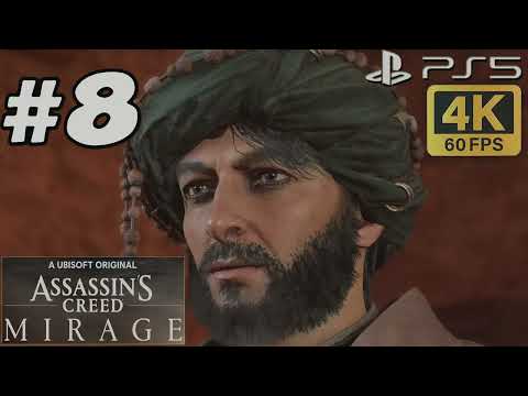 ASSASSIN'S CREED MIRAGE PS5 Walkthrough Gameplay Part 8 (FULL GAME)
