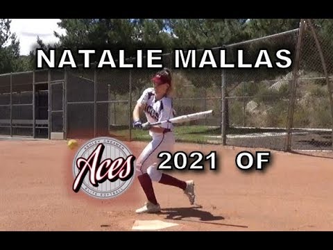 2021 Natalie Mallas Outfield Slapper Skills Video