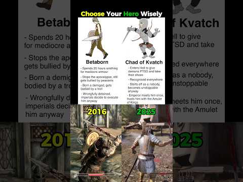 Choose Your Hero Wisely - Oblivion Remastered