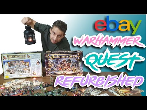 Restoration of a WARHAMMER Quest - Fully painted and playable