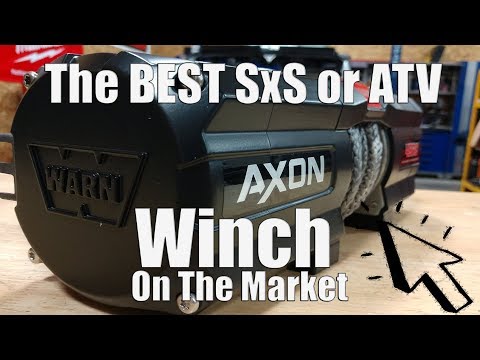 Warn Axon - The Best Winch for Your SxS UTV Or ATV